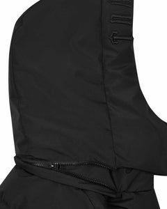 PIUMINO CON CAPPUCCIO ARCH AW23 DA DONNA - NERO