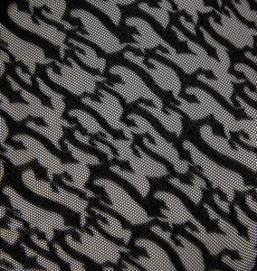 ABITO IN MAGLIA JACQUARD PER DONNA - NERO